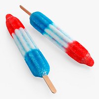 Bomb Pop Patriotic Frozen Fruit Ice Multicolor
