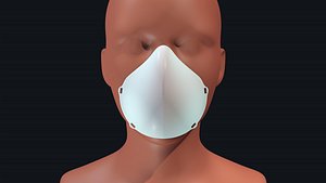 face mask 3D model