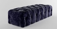 Ottoman (Pouf) CAPITONNÈ by Domenico Mula