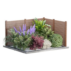 3D Outdoor Plants for Garden Collection Vol 378 model