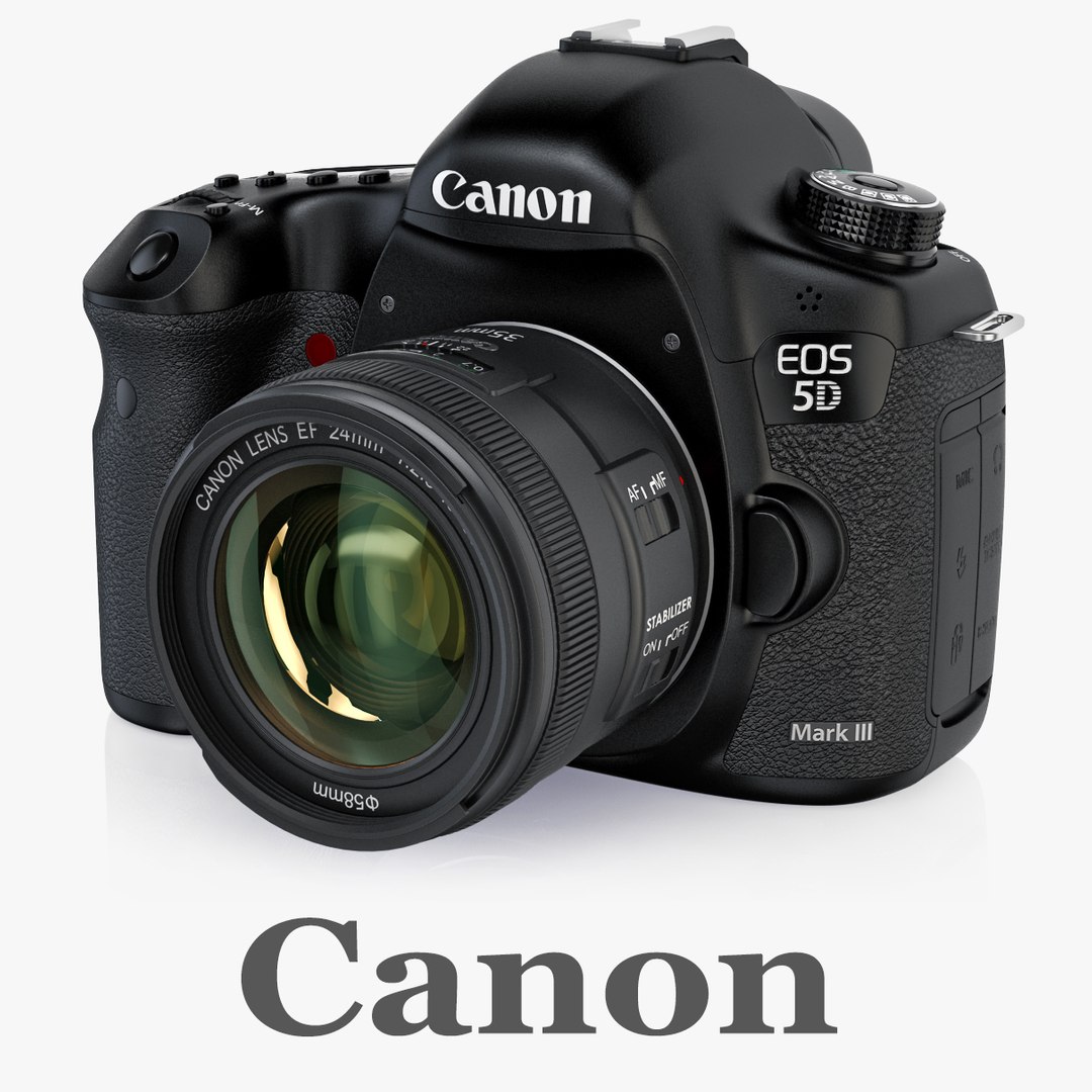 condoom hack Moedig aan Canon eos 5d mark iii 3D model - TurboSquid 1191679