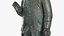 Historical Franklin Statue Patina Bronze