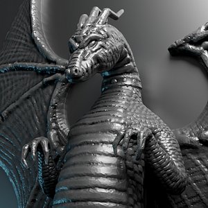 door hammer dragon 3D