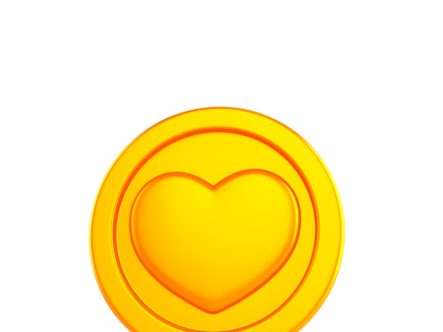3D Model Print004 Coin Heart - TurboSquid 1891507
