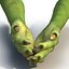 Goblin Hands Pose 2 3D Model