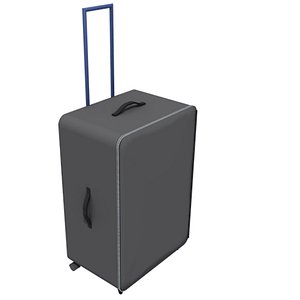 3d suitcase handle