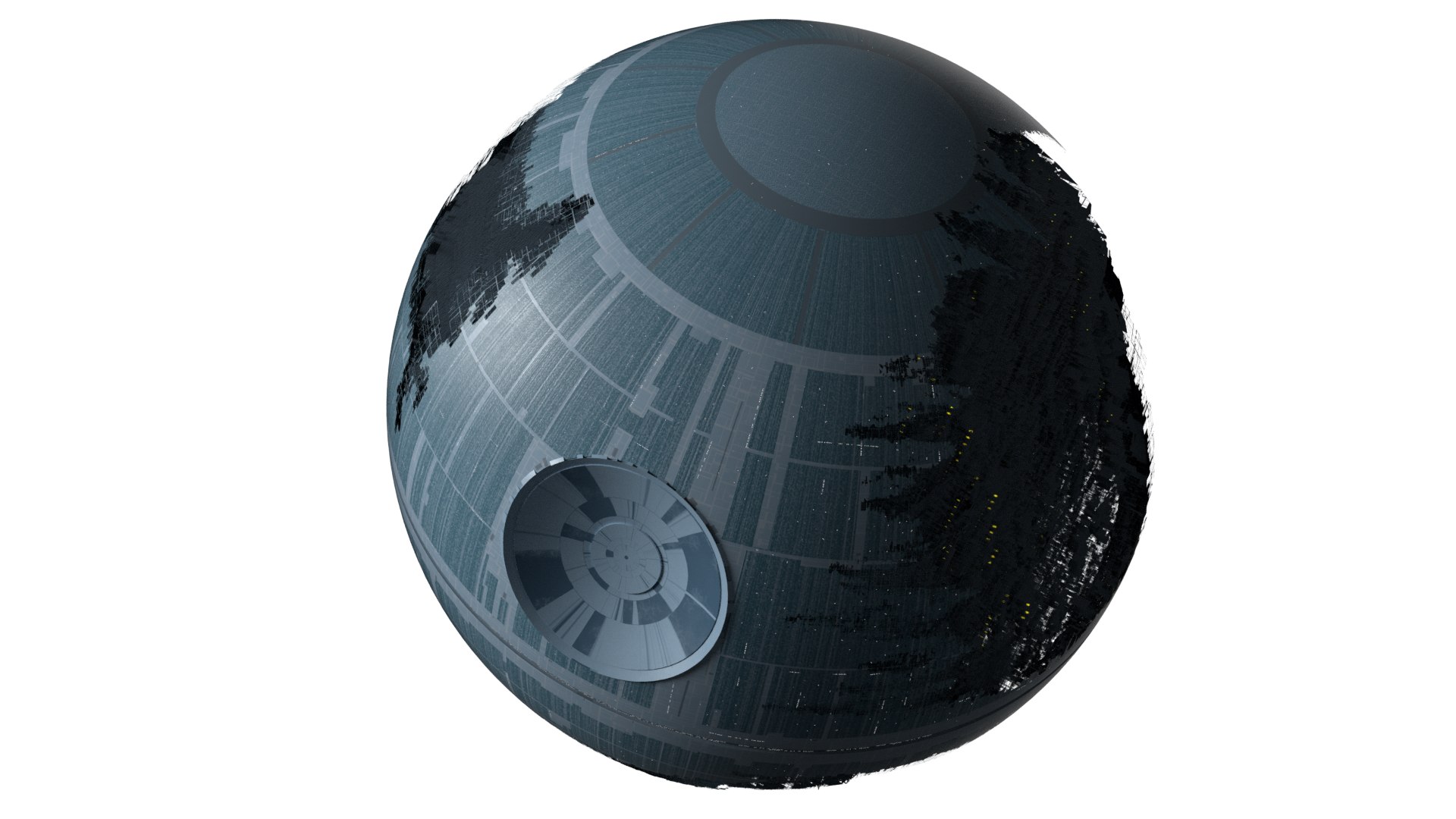 Death Star 2 3D Model - TurboSquid 1968044