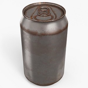 3D Beverage Can 330 ml Rusty A