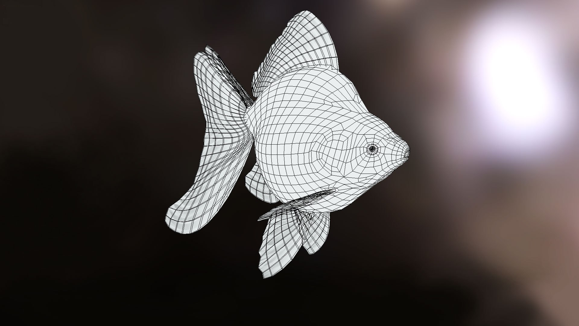 Goldfish Rigged Animated 3D Model - TurboSquid 1846655