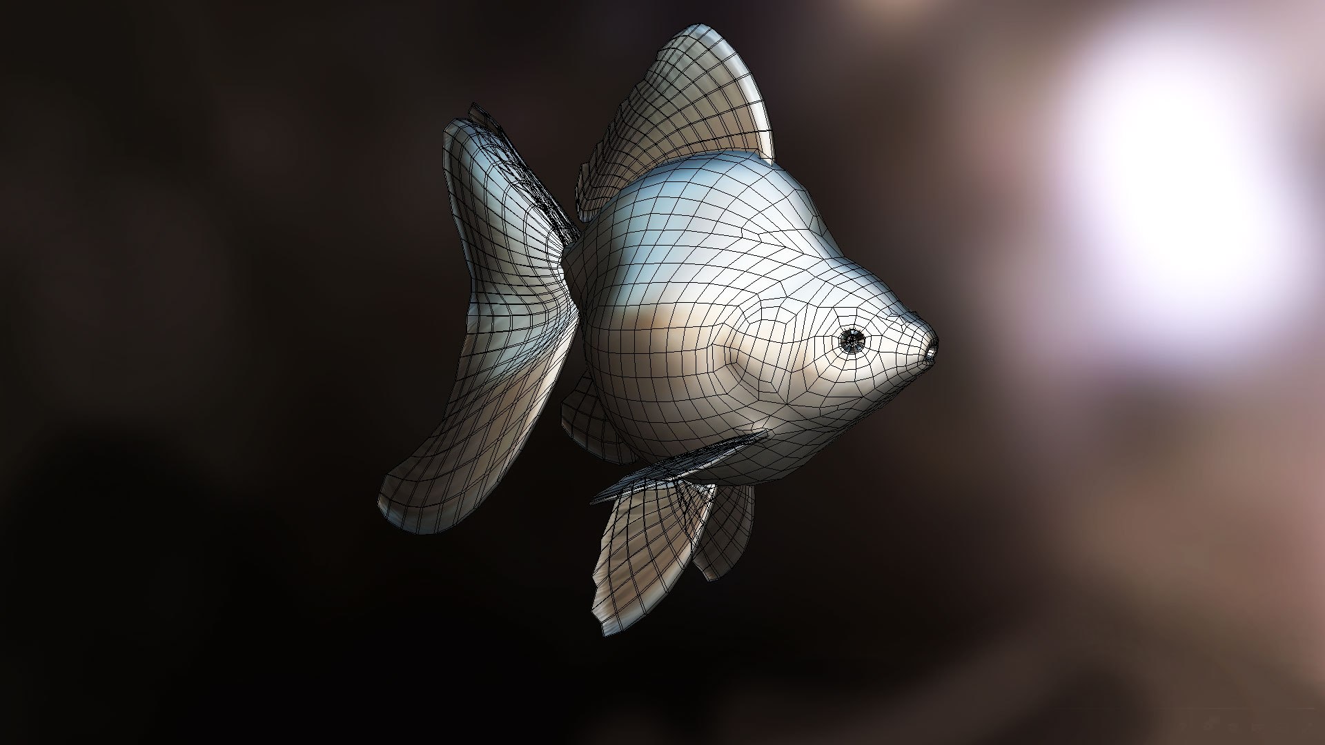 Goldfish Rigged Animated 3D Model - TurboSquid 1846655