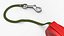 Retractable Dog Leash Red