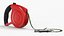 Retractable Dog Leash Red