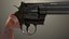 Revolver 05 Black Colt Python All PBR Unity UE Textures