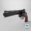 Revolver 05 Black Colt Python All PBR Unity UE Textures