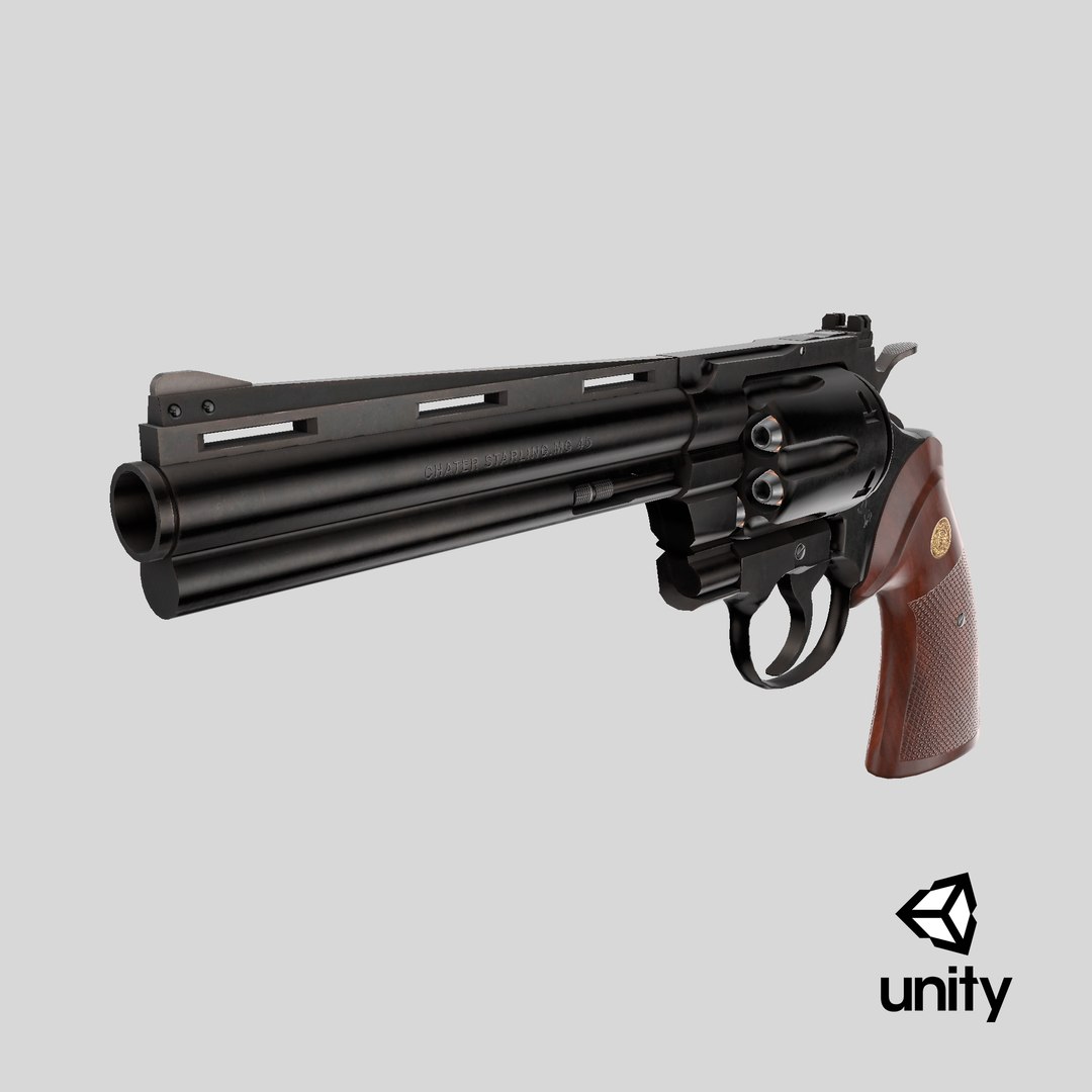3D Revolver 05 Black Colt Python All PBR Unity UE Textures https://p.turbosquid.com/ts-thumb/I7/UdFQHi/Wz/stemcell_unity_render/png/1742290190/1920x1080/fit_q87/95abf639ddf378ff0e3c68db18b270e6b348fd13/stemcell_unity_render.jpg