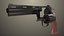 Revolver 05 Black Colt Python All PBR Unity UE Textures