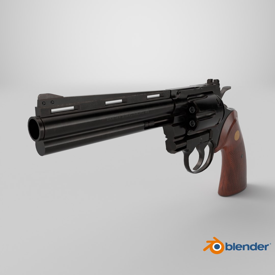 3D Revolver 05 Black Colt Python All PBR Unity UE Textures https://p.turbosquid.com/ts-thumb/I7/UdFQHi/pH/stemcell_blender_cycles_render/png/1742290177/1920x1080/fit_q87/c7f08cf3fd8e94d2622e780a2287ace3b7942ba0/stemcell_blender_cycles_render.jpg