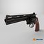 Revolver 05 Black Colt Python All PBR Unity UE Textures