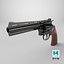 Revolver 05 Black Colt Python All PBR Unity UE Textures