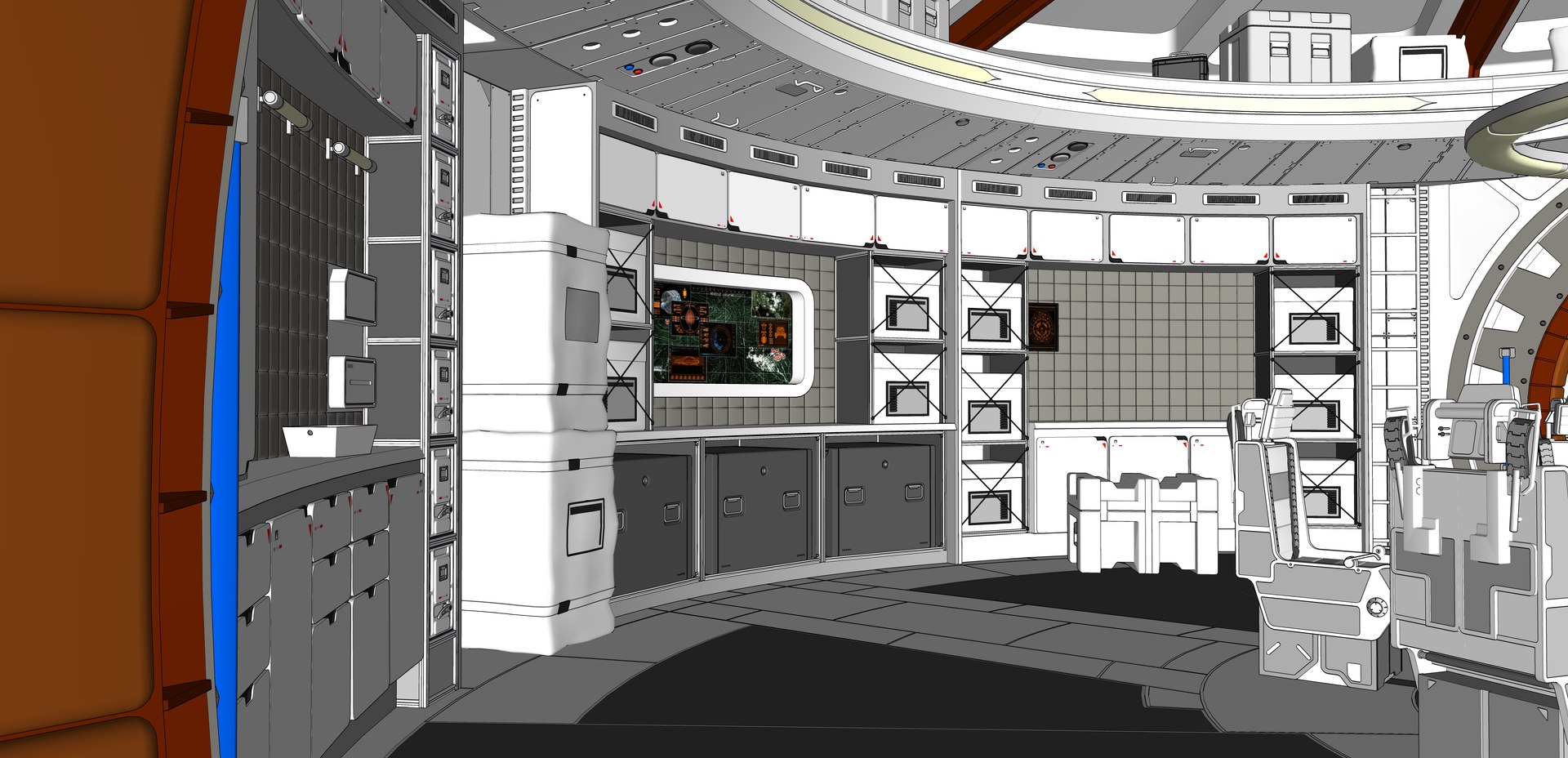 3D Jupiter 2 Command Center and Main Corridor model https://p.turbosquid.com/ts-thumb/I7/VqzAlL/Z6/015/jpg/1641647043/1920x1080/fit_q87/a025f5c24f289d71a123ab6d3824da023c384b9c/015.jpg