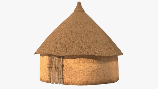 3D african clay house africa - TurboSquid 1636629