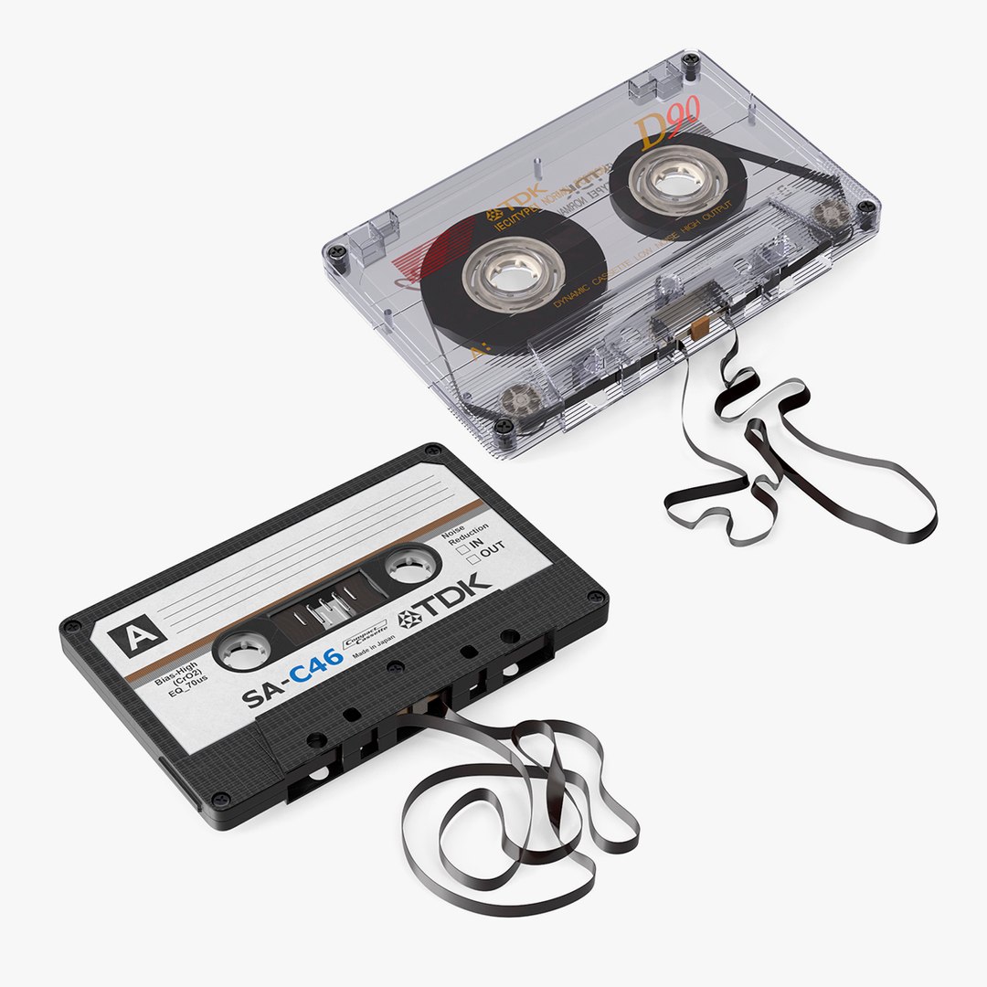 Cassettes with Unwound Film Collection 3D model preview