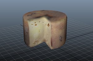 3d model cheese