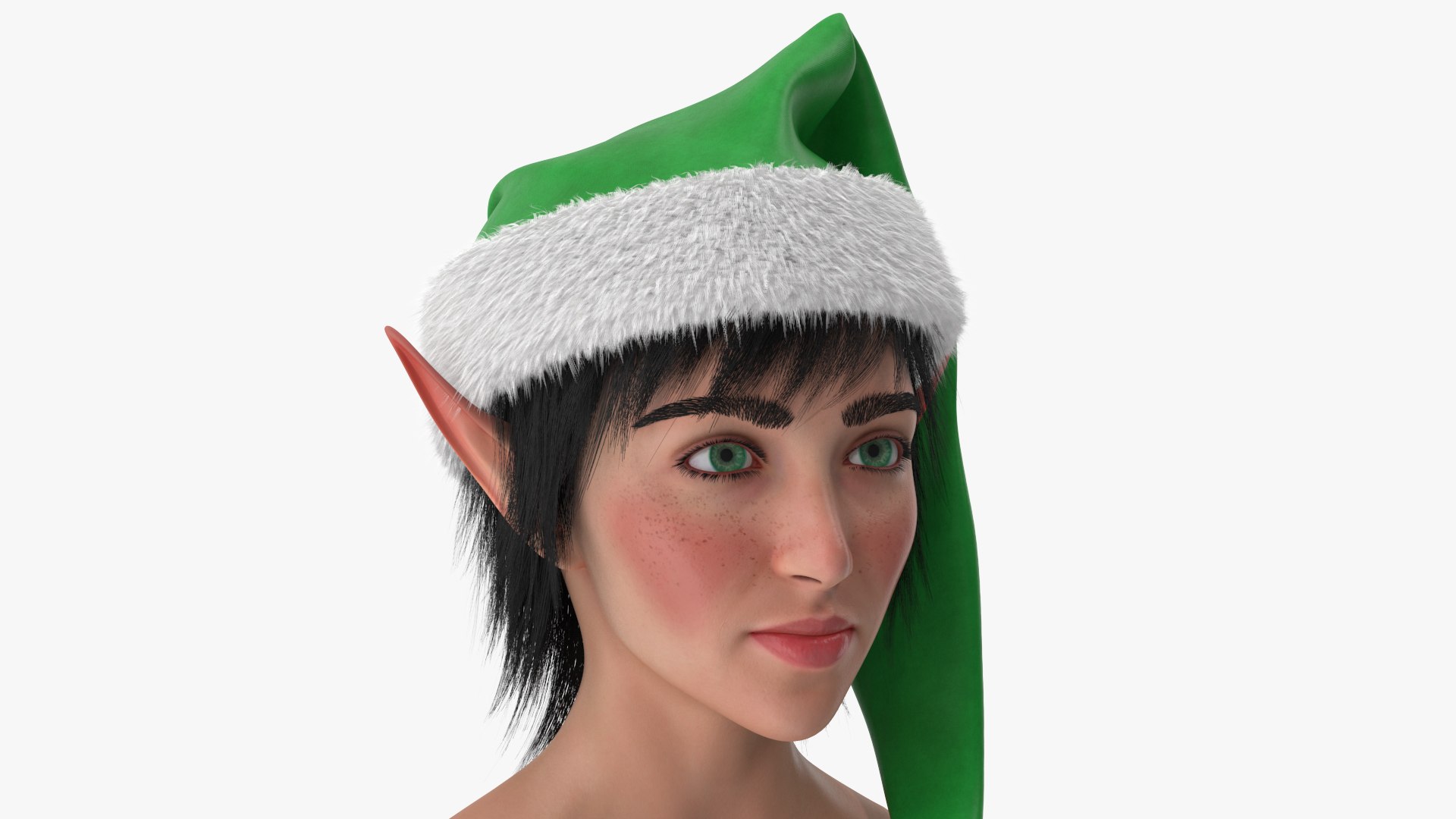 3D Christmas Elf Female Head 5 https://p.turbosquid.com/ts-thumb/I7/ZfmkDM/CD/angles_05/jpg/1761287311/1920x1080/fit_q87/38f639000eaf2b9c4cdcd3b1304a1b90848f9f33/angles_05.jpg