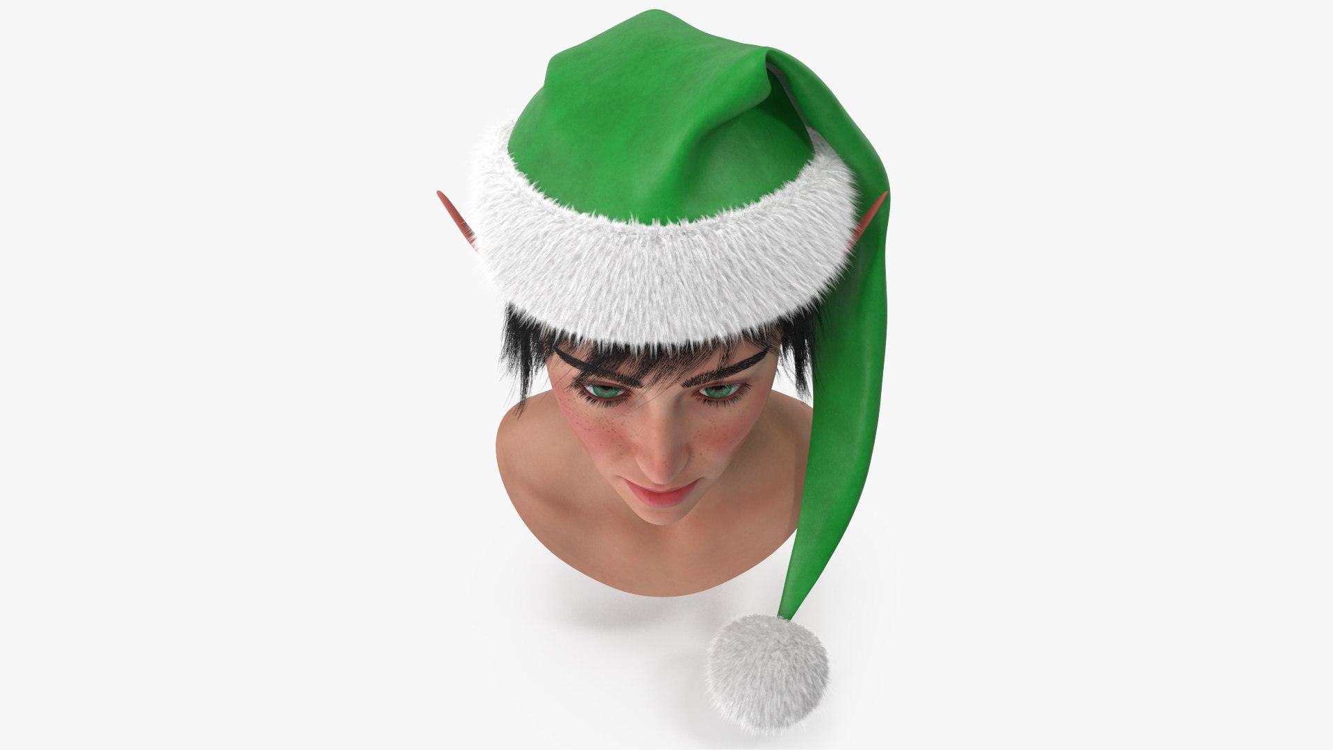 3D Christmas Elf Female Head 5 https://p.turbosquid.com/ts-thumb/I7/ZfmkDM/ZP/angles_20/jpg/1761287319/1920x1080/fit_q87/d15bd052a4a376279b73954a35b72b1c39477312/angles_20.jpg