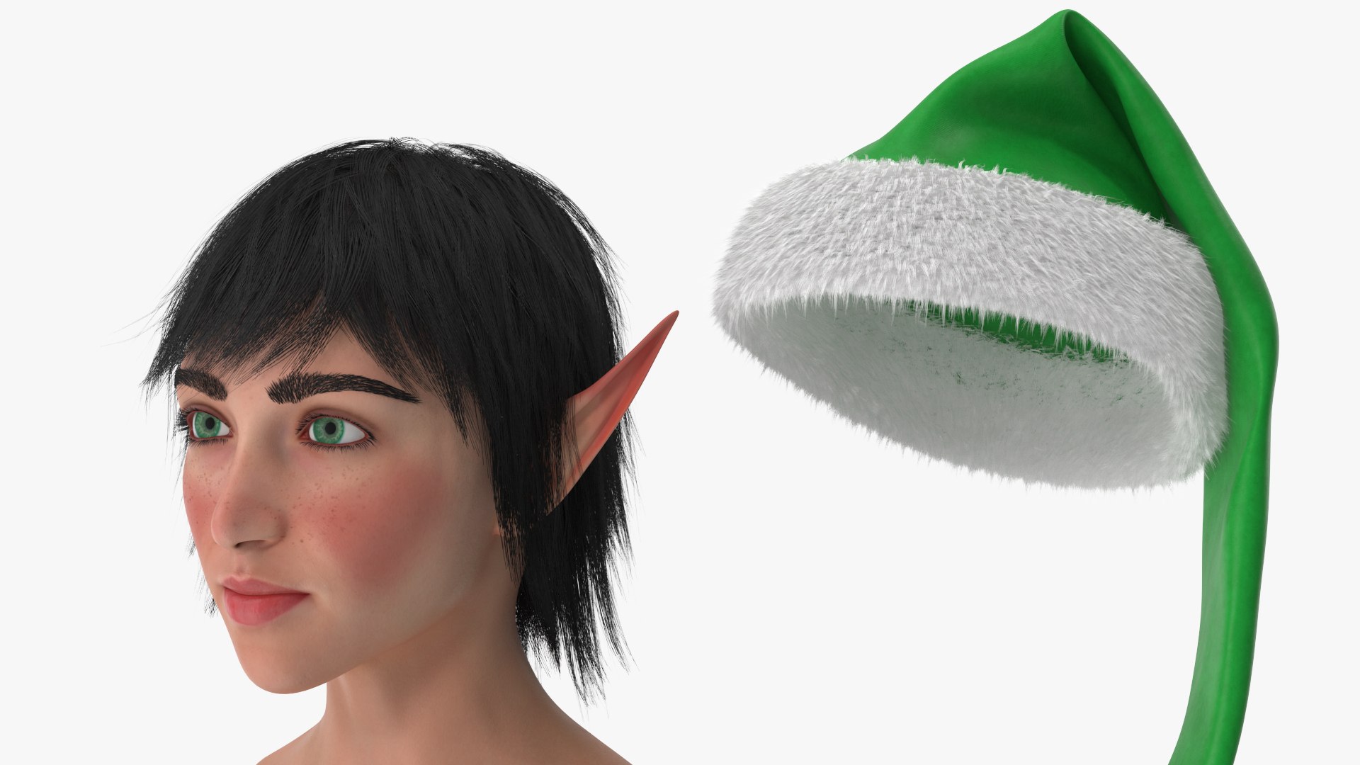 3D Christmas Elf Female Head 5 https://p.turbosquid.com/ts-thumb/I7/ZfmkDM/lL/angles_09/jpg/1761287313/1920x1080/fit_q87/98354abea4bb116a68e42385be510de352f99e34/angles_09.jpg