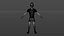 Cartoon Football players 3D model