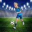 Cartoon Football players 3D model
