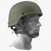 Soldier Enhanced Combat Helmet Green