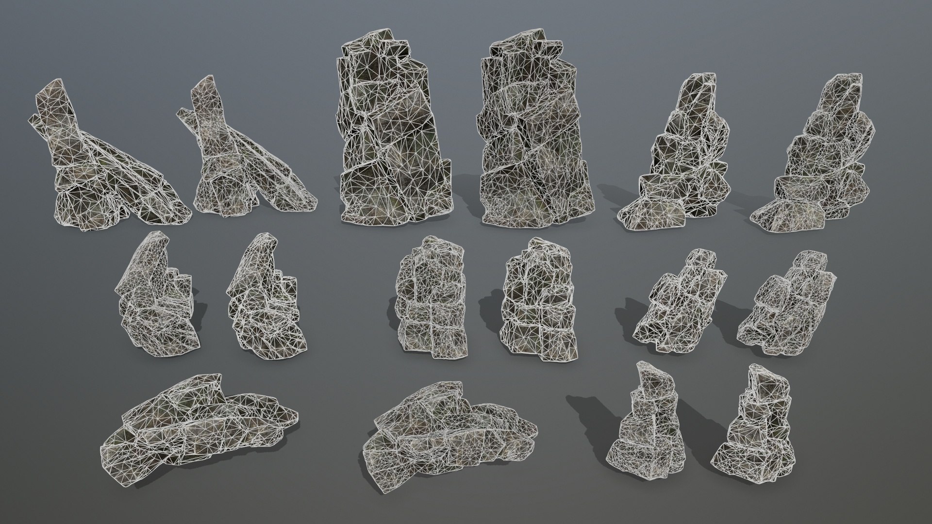 3D Model Rocks - TurboSquid 1931165