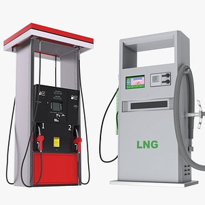 3D Gas Pump and LNG Dispense