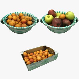 Food Collection 07 Fruits 3D