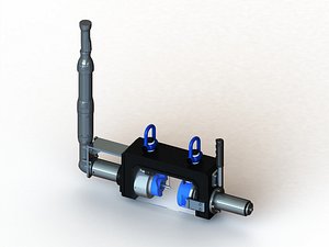 3D model Bushing Press Tool for Beam sa rr axle
