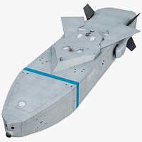 Taurus KEPD 350 Missile Grey PBR