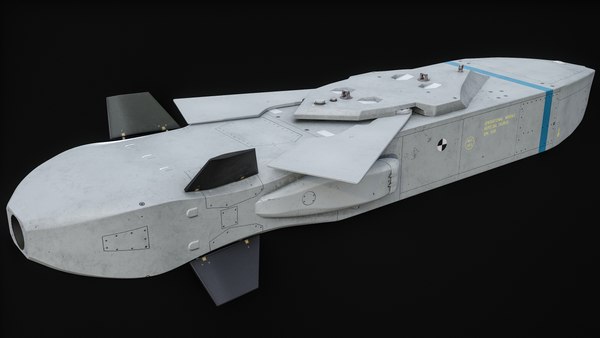 modelo 3d Taurus KEPD 350 PBR gris misil - TurboSquid 2266070