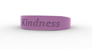 3D Kindness Ring Female Pink