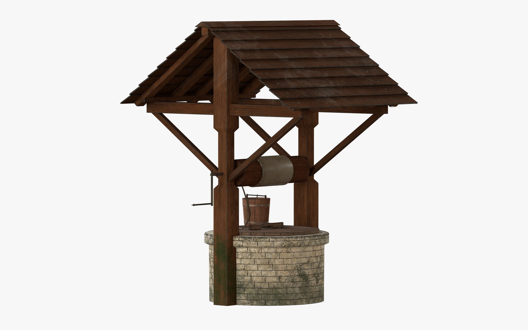 Water Well 3D Model - TurboSquid 2110861