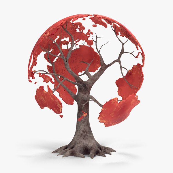 tree globe 3D model