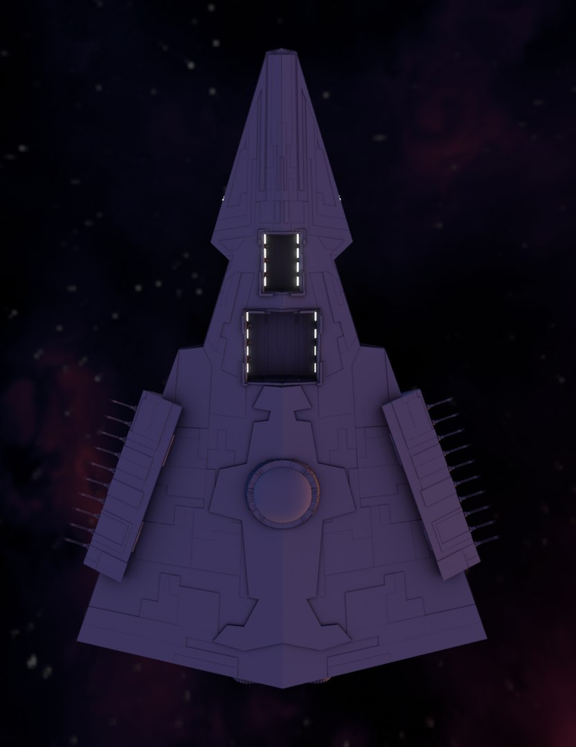 Free 3D Victory Class I Star Destroyer Model - TurboSquid 2165349
