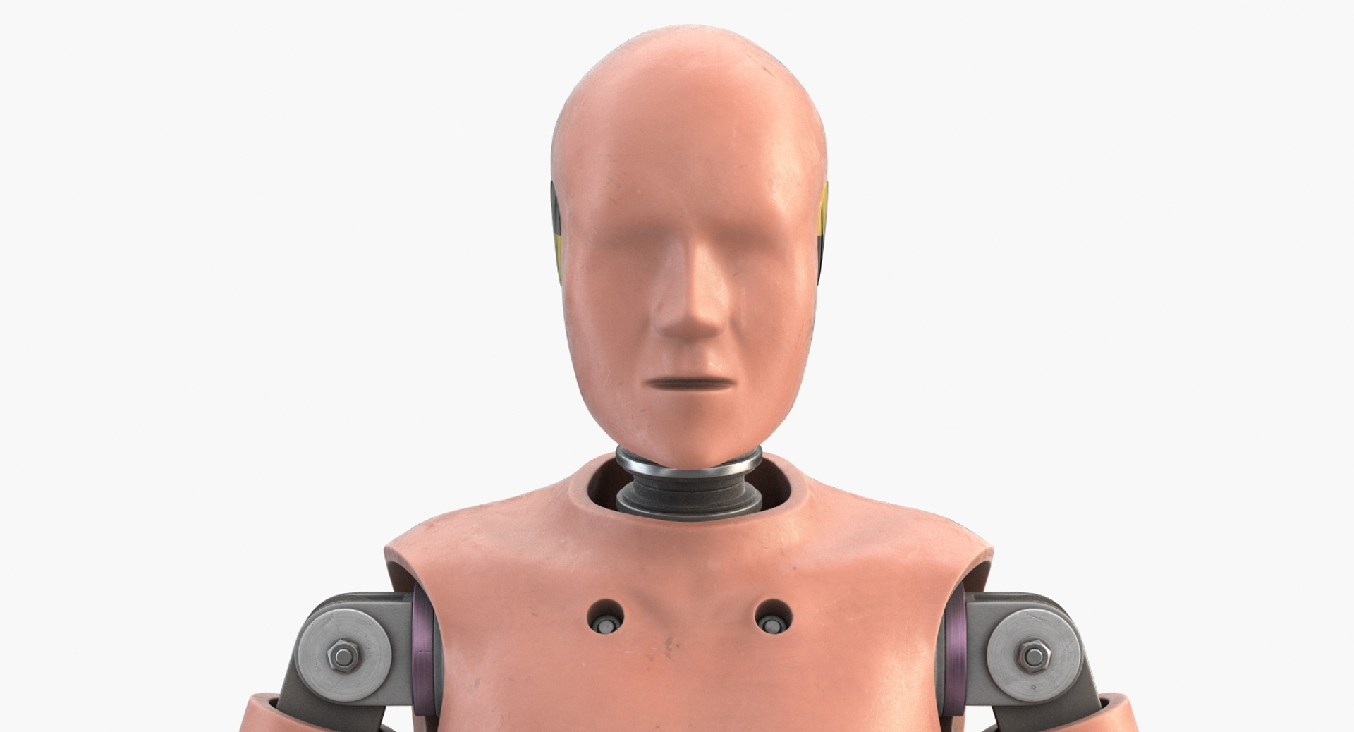 Crash Test Dummy Rigged Character Model TurboSquid 1432468