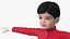 Collezione di bambini asiatici truccati 3