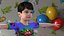 Collezione di bambini asiatici truccati 3