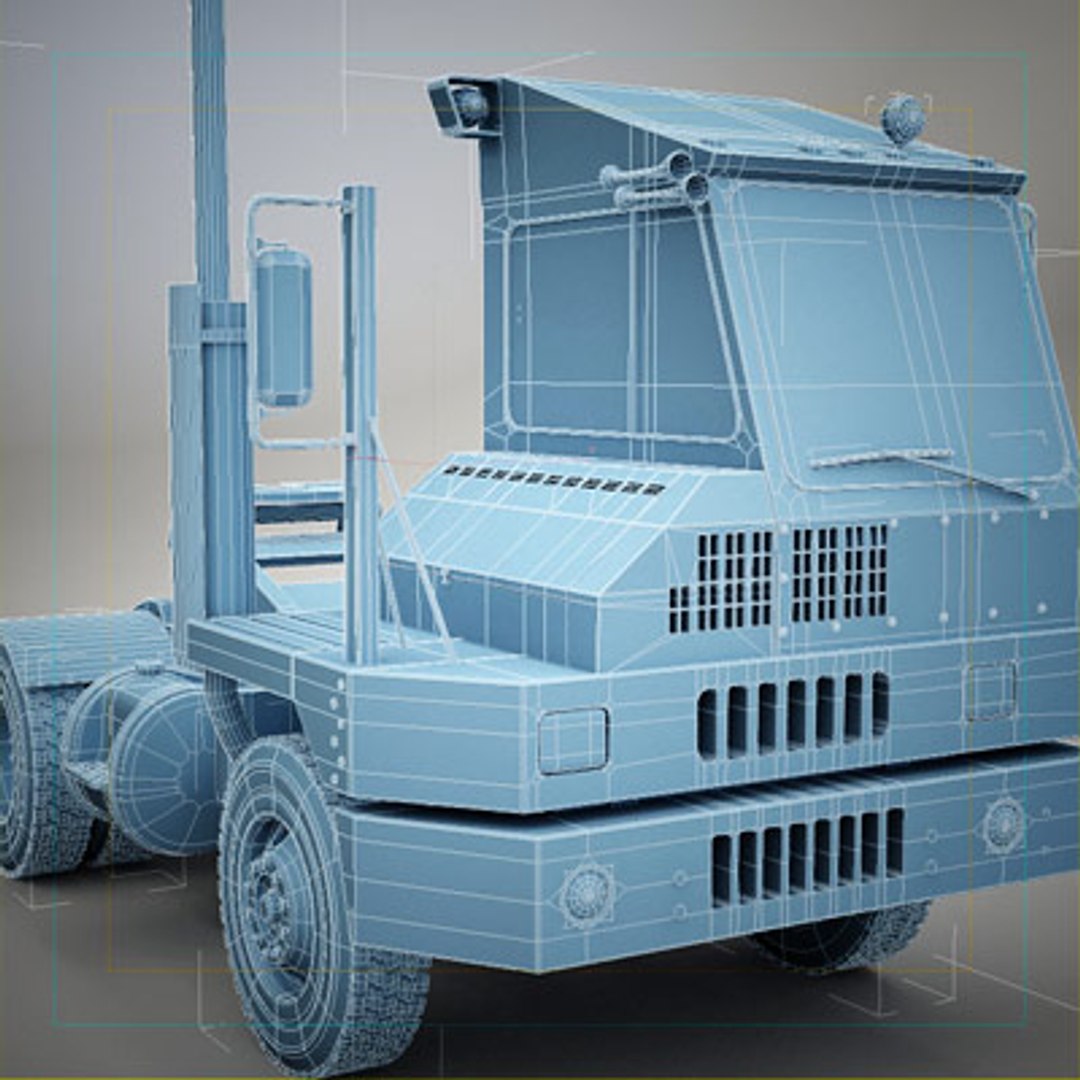 3d Model Yard Truck