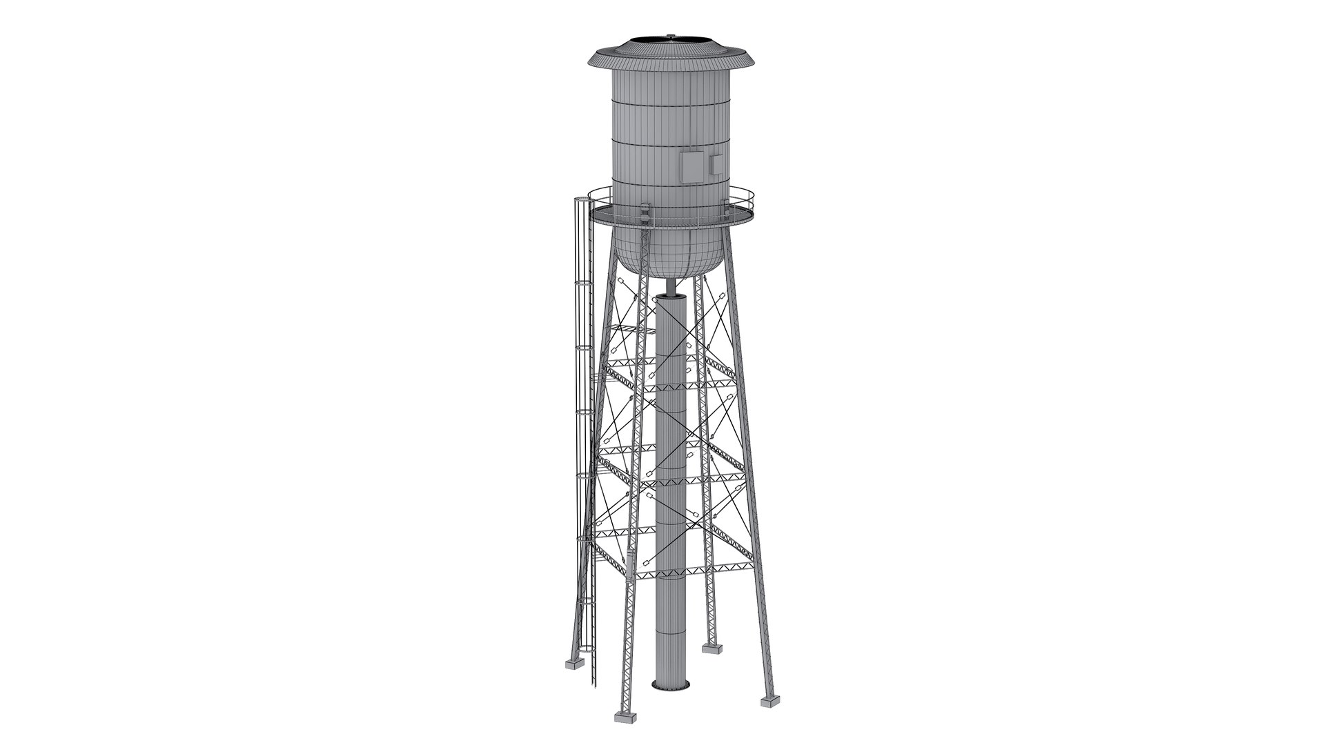 Water Towers 3D Models Collection Model - TurboSquid 2308204