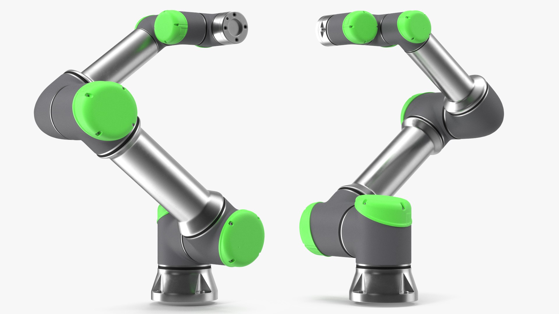 Lightweight Industrial Robot Rigged 3D model preview