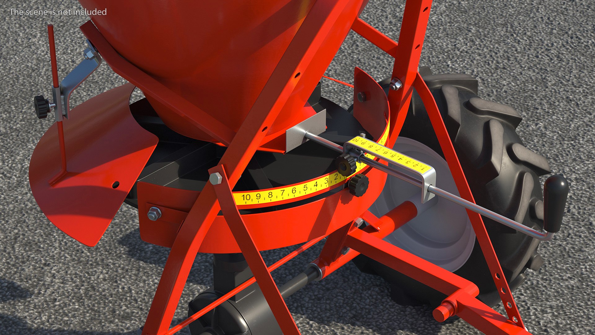 Gritting Salt Spreader 3D model TurboSquid 1720077